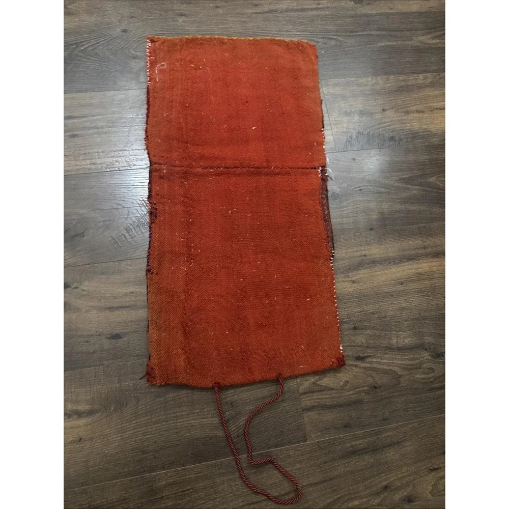 VTG Turkish Wool Handwoven Prayer Rug?? 30 X 14